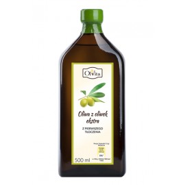 Olivový olej lisovaný zastudena Olvita 500 ml