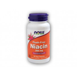 Niacin bez vedlejšího účinku zčervenání 250mg 90 kapslí