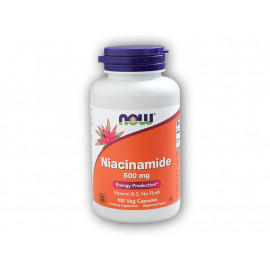 Vitamin B3 Nikotinamid (niacinamid) 500mg 100 kapslí