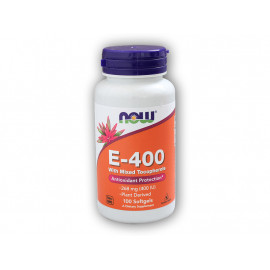 Vitamin E 400 IU s tokoferoly 100 softgelových kapslí