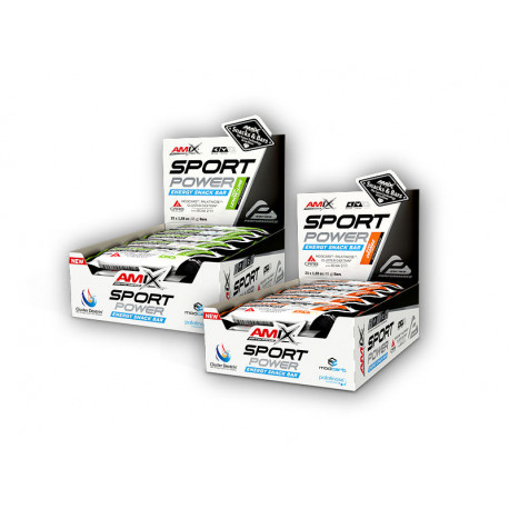 20x Sport Power Energy Snack With Caffein 45g - lemon lime