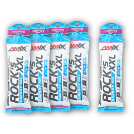 4x Rocks Energy Gel XXL 65g + 1x ZDARMA - lemon