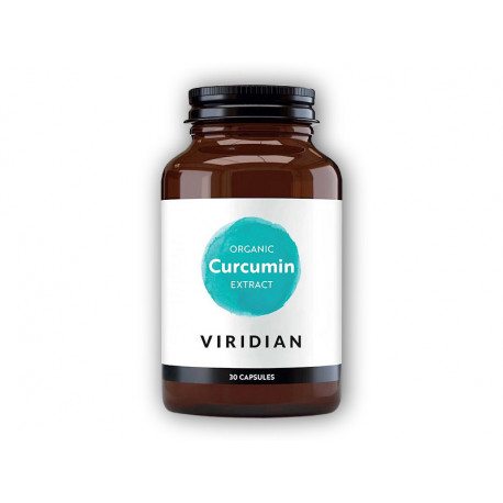 Curcumin Extract 250mg 30 kapslí Organic