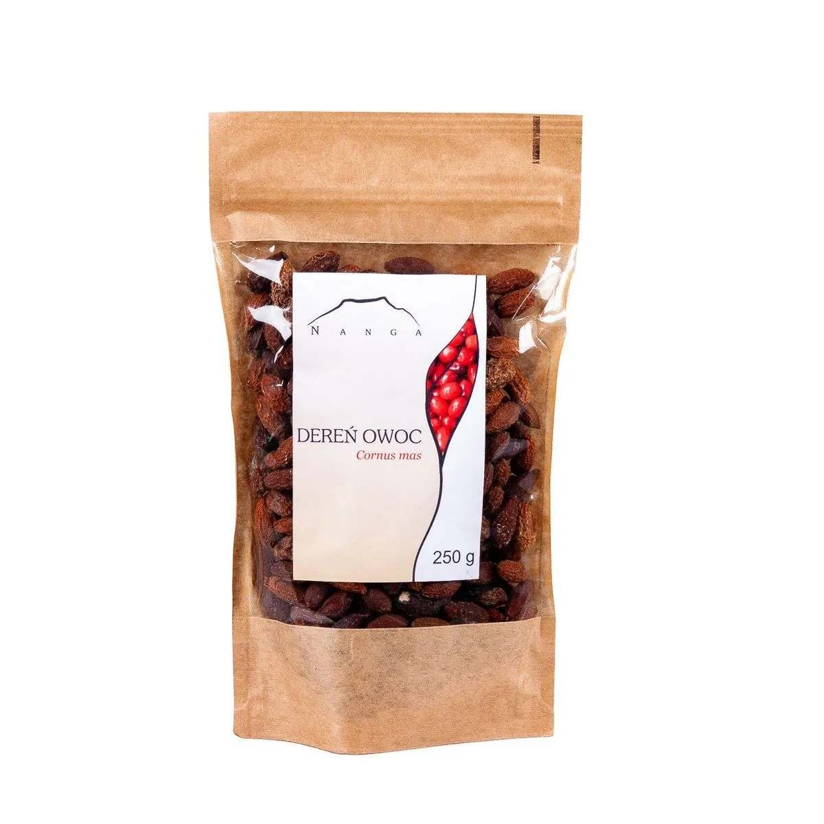 Drieň obyčajný plod - cornus mas - 250g vcelku