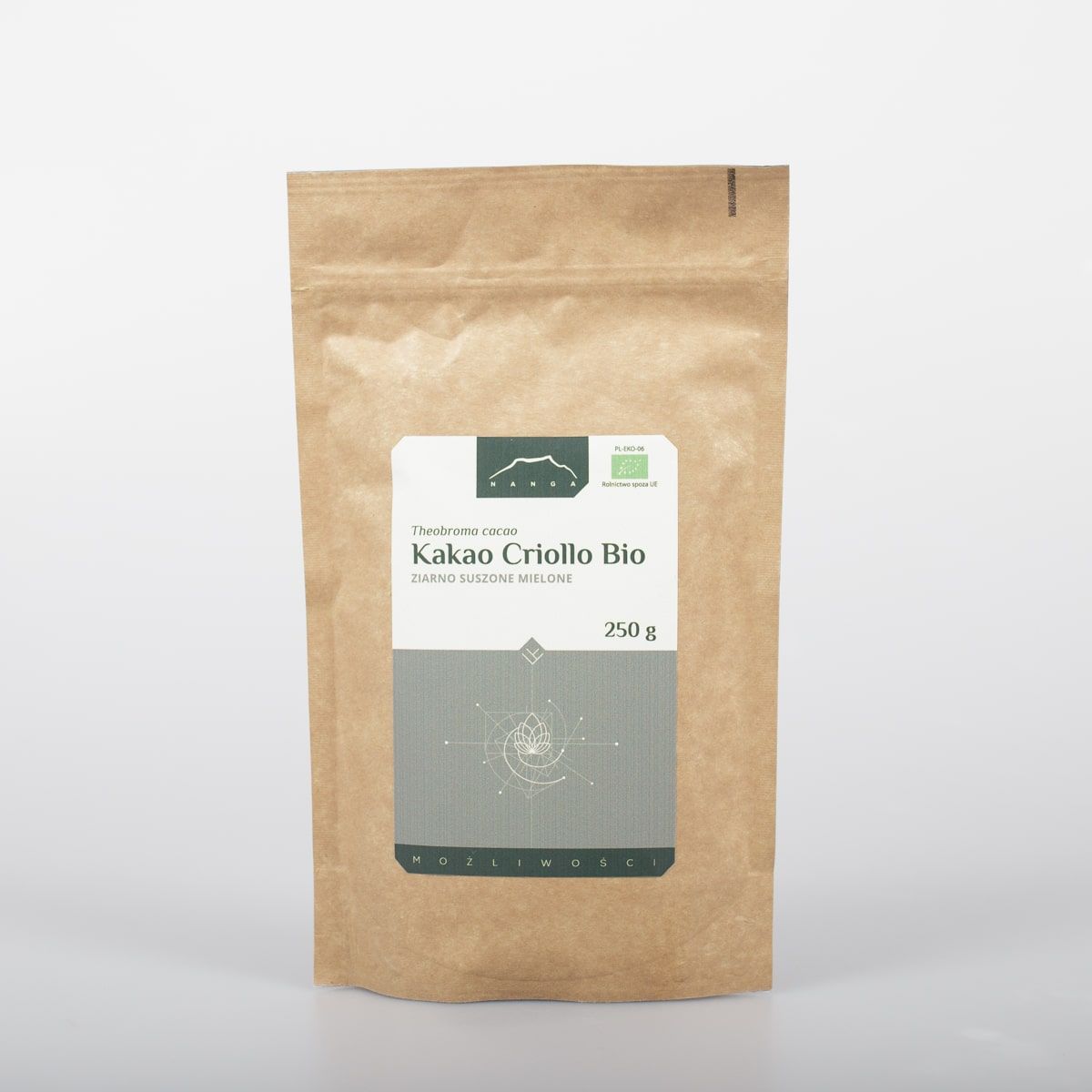 Criollo bio sušené kakao - 250g mleté