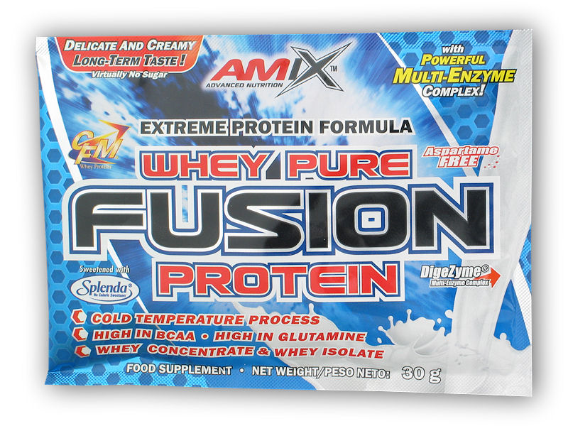 Whey pure fusion protein 30g akcia - moca choco káva