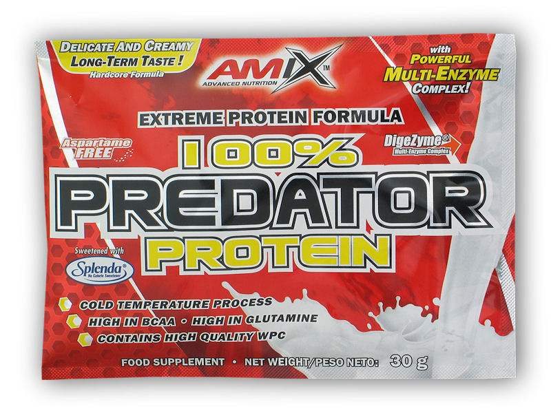 100% predator protein 30g akcia - čokoláda