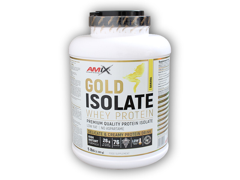 Gold whey protein isolate 2280g - čokoládové arašidové maslo