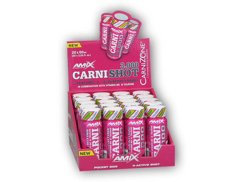 Mix carnishot 3000 20x60ml - mango